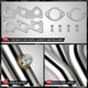 3-1 Tubular Exhaust Manifold Header Extractor <br> 10-16 Hyundai Genesis Coupe 3.8L V6
