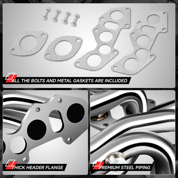 Stainless Tubular Manifold Header Exhaust <br>06-13 Lexus IS250, IS350 V6