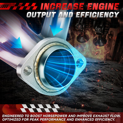 3-1 Shorty Exhaust Manifold Header Extractor <br>07-11 Jeep Wrangler 3.8L V6 Jk