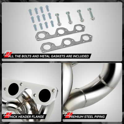 3-1 Shorty Exhaust Manifold Header Extractor <br>07-11 Jeep Wrangler 3.8L V6 Jk