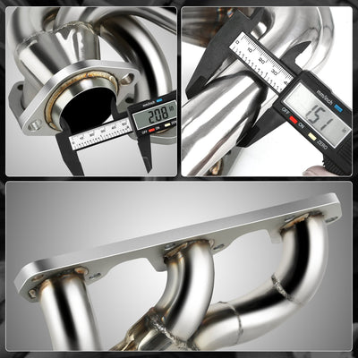 3-1 Shorty Exhaust Manifold Header Extractor <br>07-11 Jeep Wrangler 3.8L V6 Jk J8