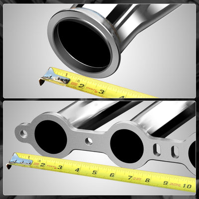 2X 4-1 Exhaust Manifold Header <br>97-14 Chevy Small Block SBC V8 LS1/LS2/LS3/LS6 LSX