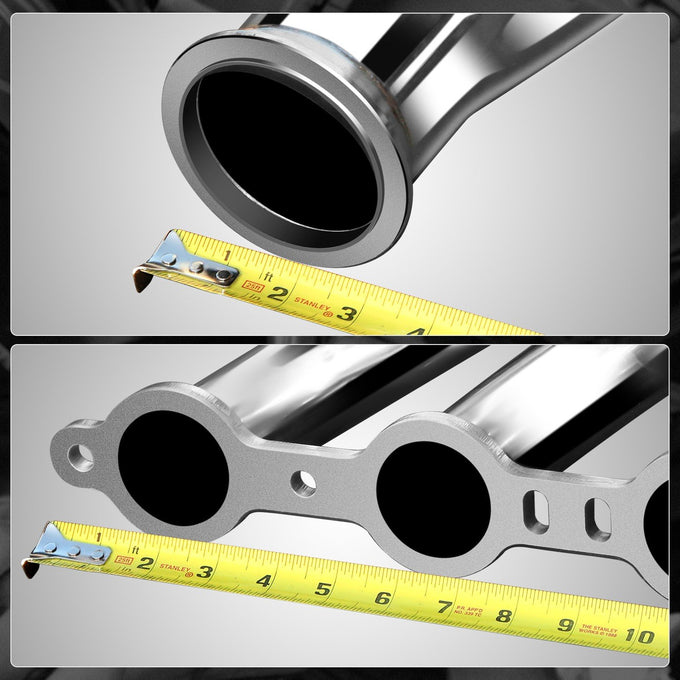 2X 4-1 Exhaust Manifold Header <br>97-14 Chevy Small Block SBC V8 LS1/LS2/LS3/LS6 LSX