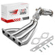 2Pcs 4-1 Stainless Steel Exhaust Manifold Header<br>02-06 Mini Cooper
