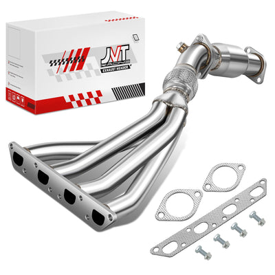 2Pcs 4-1 Stainless Steel Exhaust Manifold Header<br>02-06 Mini Cooper