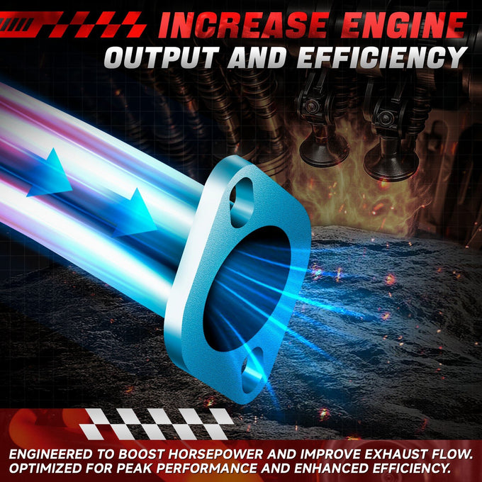 Tubular Exhaust Manifold Header Extractor <br> 89-94 Mitsubishi Eclipse, Eagle Talon, Plymouth Laser