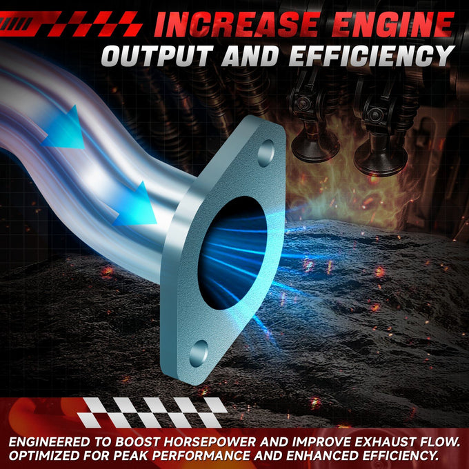 4-1 Stainless Manifold Header/Exhaust <br> 95-99 Dodge Avenger Chrysler Sebring Eagle Talon