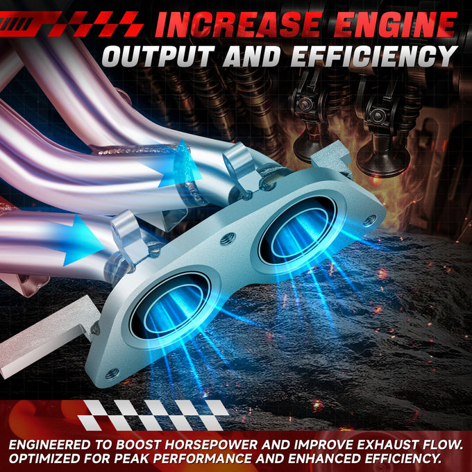 4-2 Stainless Steel Exhaust Manifold Header<br>00-05 Toyota MR2 Spyder