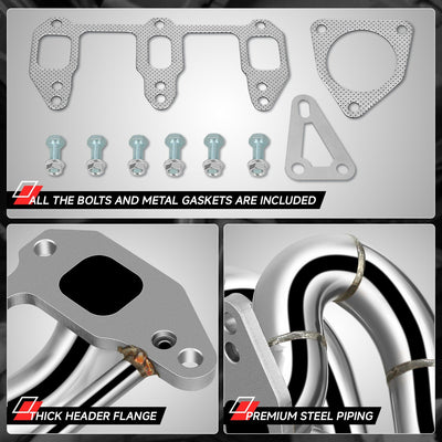 3-1 Tubular Exhaust Manifold Header Extractor <br> 2003-2010 Mazda RX-8
