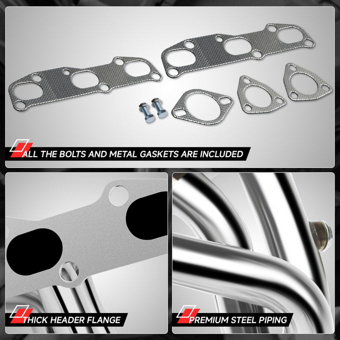 3-1 Shorty Exhaust Header Manifold <br>02-06 Nissan Altima Vq35De 3.5L V6