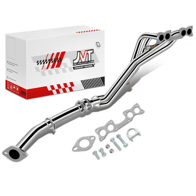 Stainless Tubular Exhaust Manifold Header Extractor <br> 90-97 Nissan D21 Pickup 2.4L