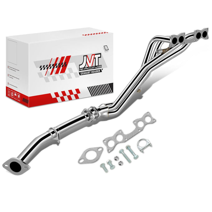 Stainless Tubular Exhaust Manifold Header Extractor <br> 90-97 Nissan D21 Pickup 2.4L