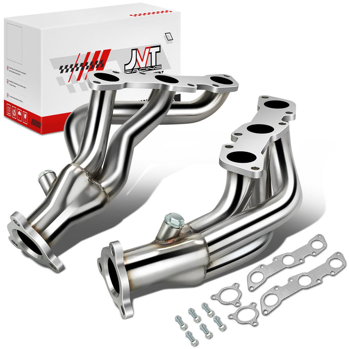 Exhaust Manifolds w/Gasket and Bolt Fit <br>99-04 Nissan Frontier, 98-00 Pathfinder, 00-04 Xterra