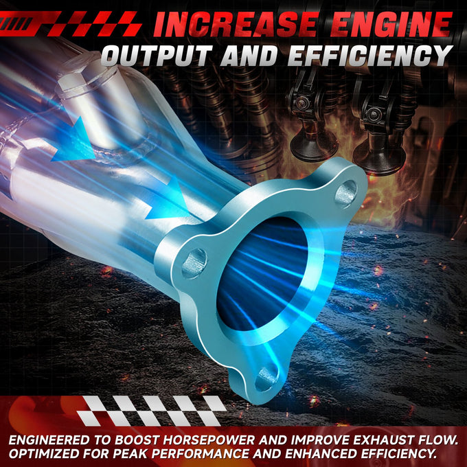 Exhaust Manifolds w/Gasket and Bolt Fit <br>99-04 Nissan Frontier, 98-00 Pathfinder, 00-04 Xterra