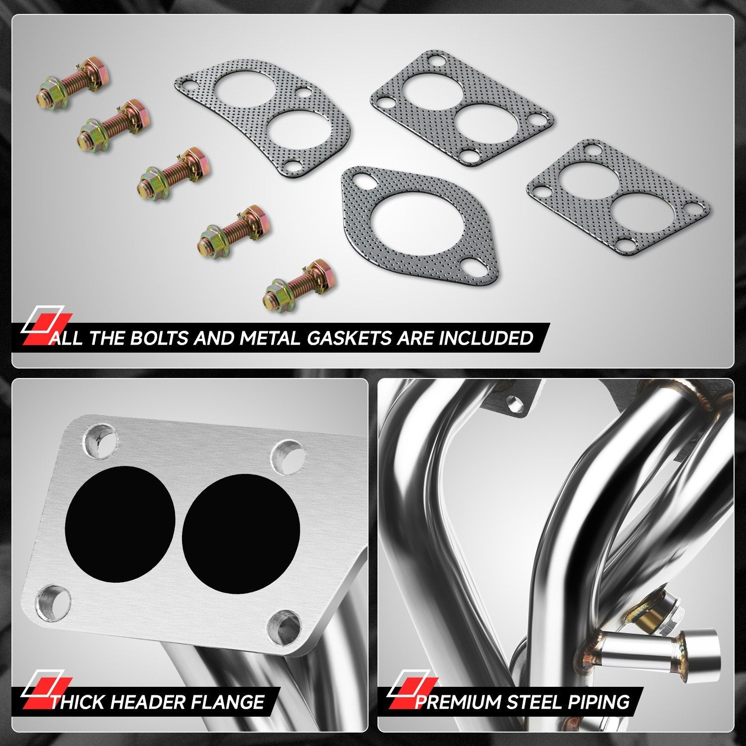00-06 Nissan Sentra XE/GXE QG18DE 4-2-1 Tri-Y Exhaust Manifold