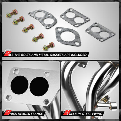 4-2-1 Tri-Y Exhaust Manifold Header Extractor <br>00-06 Nissan Sentra XE/GXE QG18DE