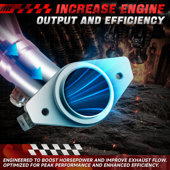 4-1 Racing Exhaust Manifold Header Extractor <br>02-06 Nissan Sentra 2.5L S/SE-R Spec-V