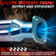 Long Tube Exhaust Headers Polished Finished <br> 04-15 Nissan Titan, Armada, 04-13 Infiniti QX56