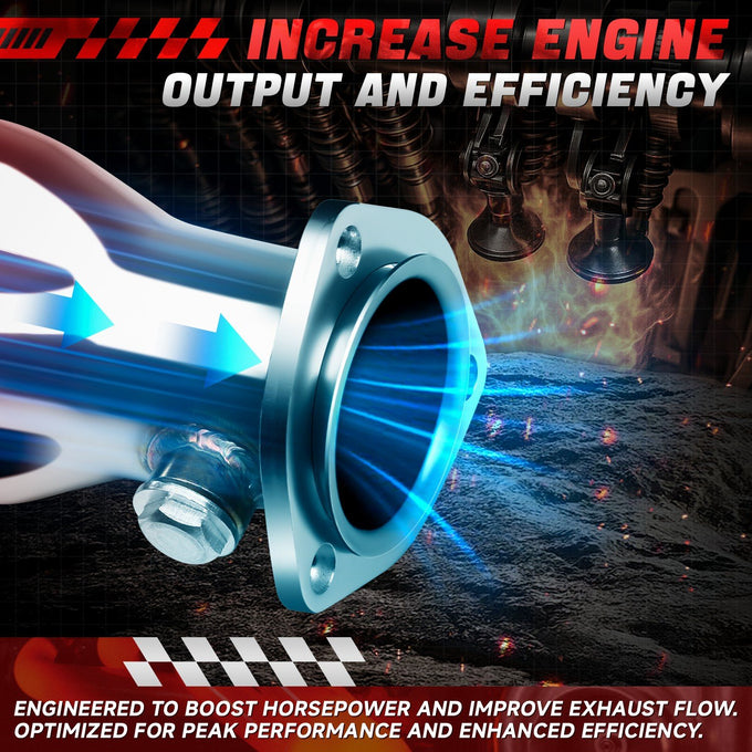 4-1 Mid-Length Exhaust Manifold Header <br>79-90 Pontiac Firebird, Chevy Camaro