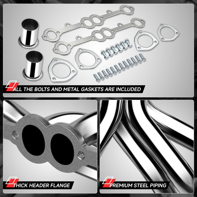 4-1 Mid-Length Exhaust Manifold Header <br>79-90 Pontiac Firebird, Chevy Camaro
