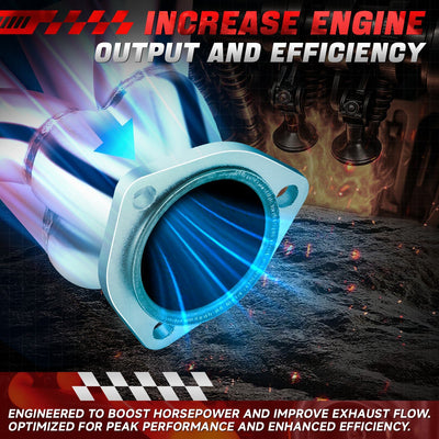 4-1 Stainless Steel Exhaust Header Manifold <br> 82-04 GMC Sonoma S15 Chevy S10 V8 Swap