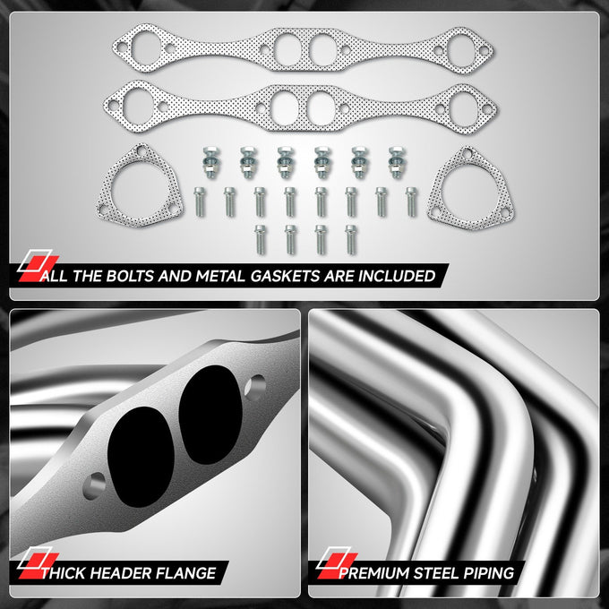 2 x 4-1 Header Exhaust Manifold <br> 35-48 Small Block 265-400