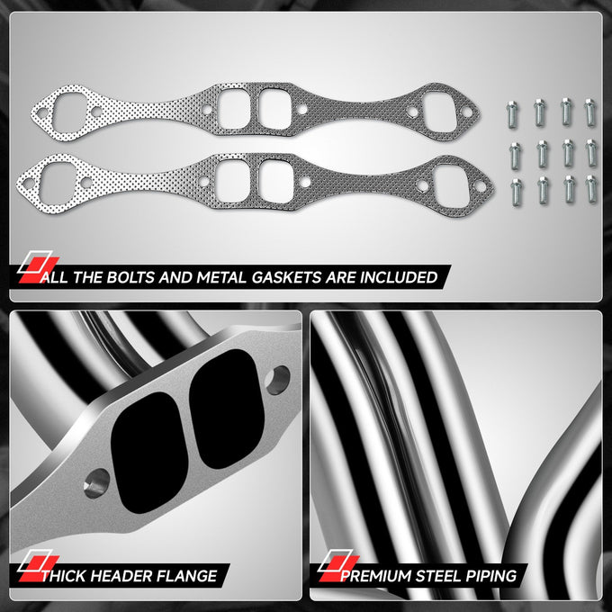 4-1 Racing Exhaust Headers <br> Chevy Small Block 262-400