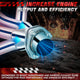 2x 4-1 Block Hugger Exhaust Manifold Headers<br>27-82 Ford Chevy/GMC Trucks, Corvette, Full Size Cars