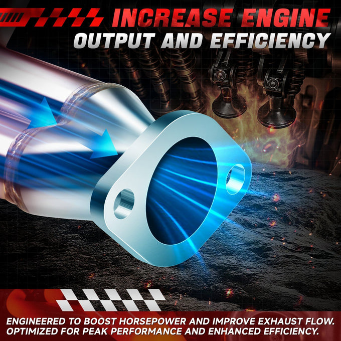 4-2-1 Tri-Y Header Exhaust Manifold <br>97-05 Subaru Impreza 2.5L RS EJ25 Non-Turbo