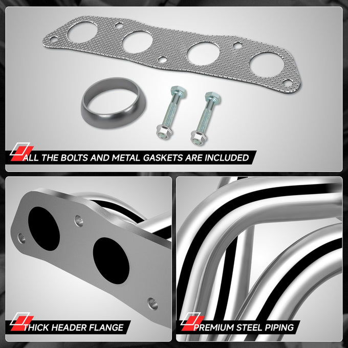 4-1 Tubular Exhaust Manifold Header Extractor <br>09-13 Toyota Corolla 1.8, 09-14 Scion XD