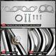 4-1 Tubular Exhaust Manifold Header Extractor <br> 93-97 Toyota Corolla 1.6L