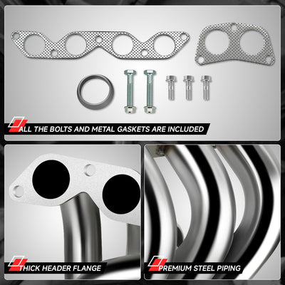 4-2-1 Stainless Steel Exhaust Header Manifold <br> 93-97 Toyota Corolla