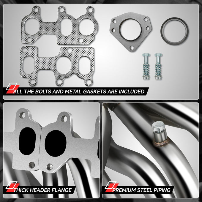 Stainless Steel Tubular Exhaust Manifold Header <br> 1992-2004 Volkswagen Jetta Golf GTI MK3 MK4