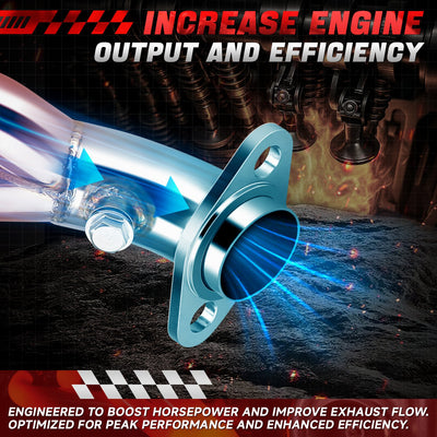 6-3-2-1 Long Tube Exhaust Header <br>99-05 Volkswagen Jetta Golf GTI 2.8L VR6