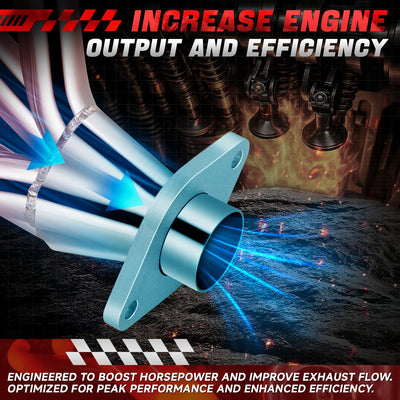 4-1 Stainless Steel Exhaust Manifold Header<br>04-06 Scion xA xB