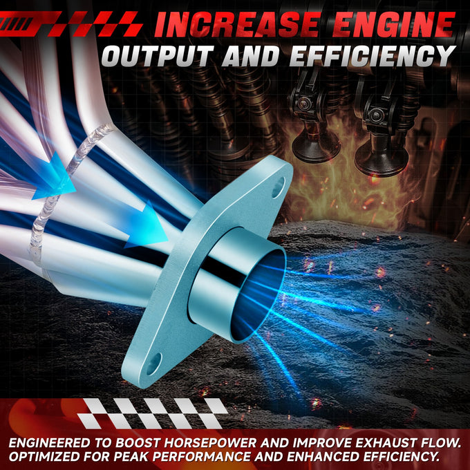 4-1 Stainless Steel Exhaust Manifold Header<br>04-06 Scion xA xB