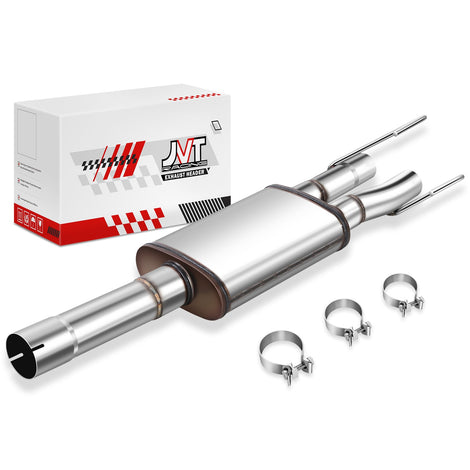 Stainless Steel Direct Fit Replacement Dual Muffler<br>19-24 Ram 1500