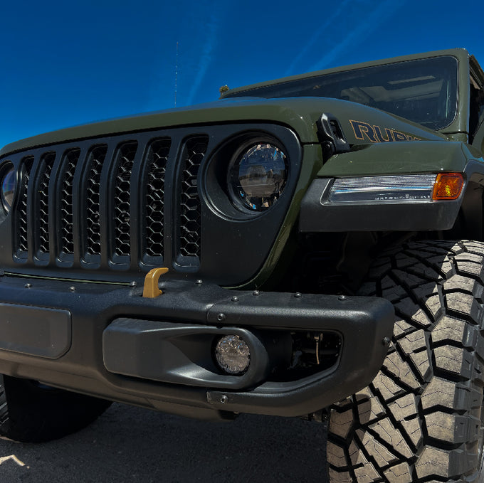 SAE Combo White Plug N Play Fog Light Kit (3pc Bumper Kit) <br>18-24 Jeep Wrangler, 20-24 Gladiator