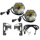 SAE Combo White Plug N Play Fog Light Kit (3pc Bumper Kit) <br>18-24 Jeep Wrangler, 20-24 Gladiator