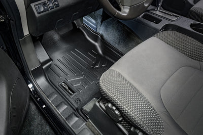 Floor Mats 2 Rows and Truck Bed Liner Set <br> 08-21 Nissan Frontier