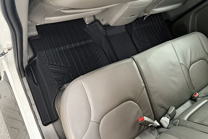 Floor Mats 2 Rows and Truck Bed Liner Set <br> 08-21 Nissan Frontier