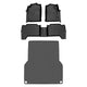 Floor Mats 2 Rows and Truck Bed Liner Set <br> 05-11 Toyota Tacoma Double Cab