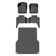 Floor Mats 2 Rows and Truck Bed Liner Set <br> 18-21 Toyota Tacoma Double Cab