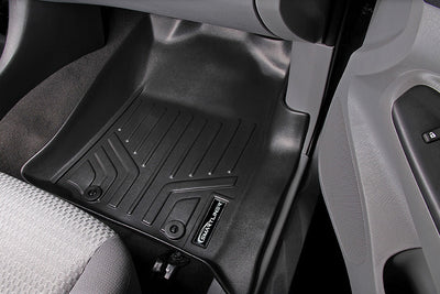 Floor Mats 2 Rows and Truck Bed Liner Set <br> 05-11 Toyota Tacoma Double Cab