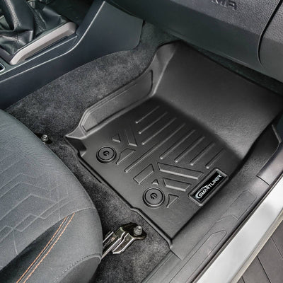2 Row Floor Mats and Truck Bed Liner Set <br> 18-21 Toyota Tacoma Double Cab Double Cab