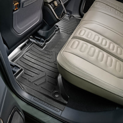 2 Row Floor mats w/ Fr Trunk Liner & Truck Bed Mat <br> 22-23 Rivian R1T