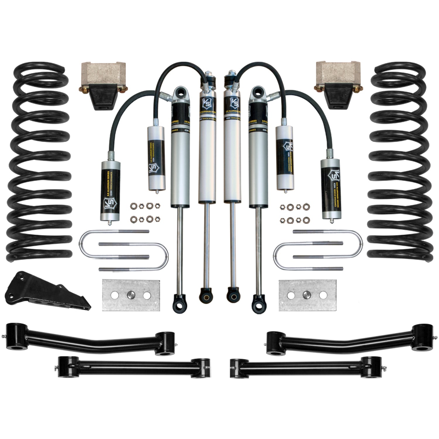 4.5in Stage 2 Suspension System <br> 2003-2008 Dodge Ram 3500 Ram 2500