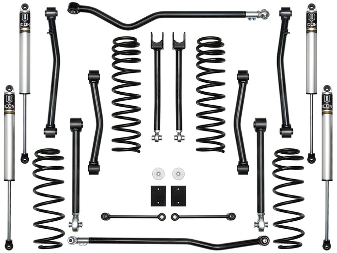 2.5in Stage 4 Suspension System <br> 2018-2022 Jeep Wrangler