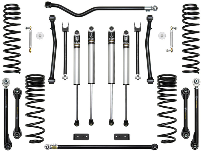 2.5in Stage 5 Suspension System Tubular <br> 2020-2022 Jeep Gladiator