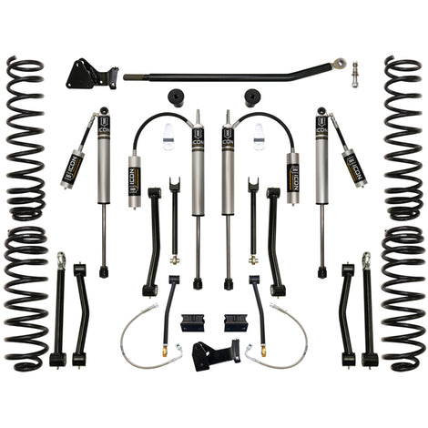 4.5in Stage 2 Suspension System <br> 2007-2017 Jeep Wrangler 2018 Wrangler JK